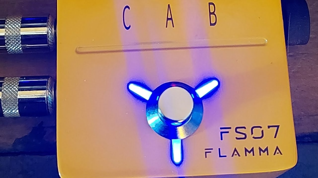 Flamma FS07 Cab sim in stereo! - YouTube