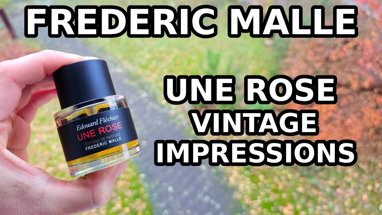Frederic Malle Vintage Une Rose (Rose Tonnerre) Unboxing / First