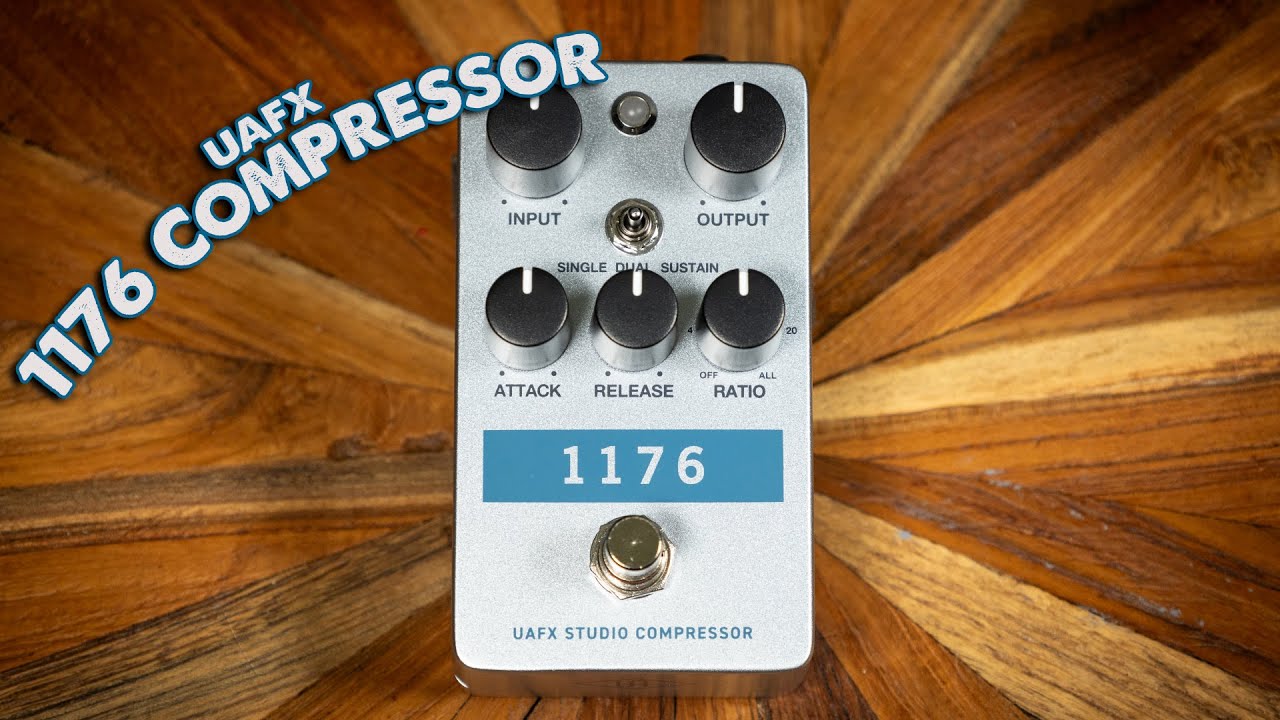 UAFX 1176 Studio Compressor - VGW - YouTube