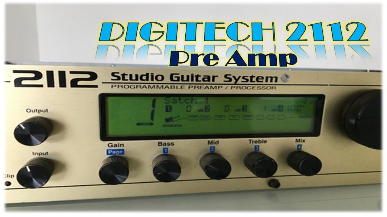 DigiTech 2112 スタジオギターシステム + Control One DigiTech 2112