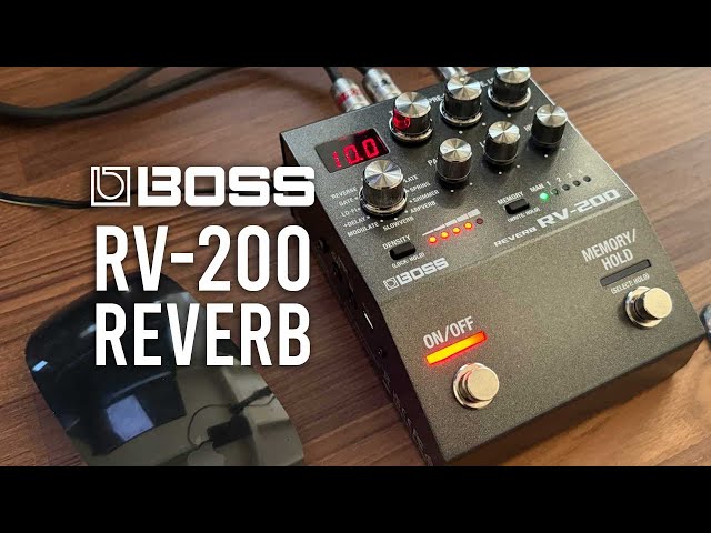 BOSS: RV-200 REVERB - YouTube