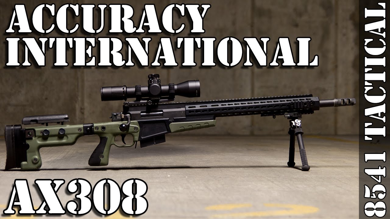 Accuracy International AX 308 Rifle Review - YouTube