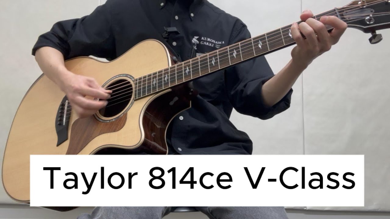 Taylor 814ce V Class - YouTube