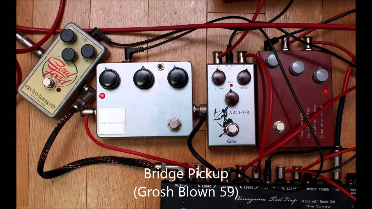 ARC EFFECTS / オーバードライブ KLONE V3 - YouTube