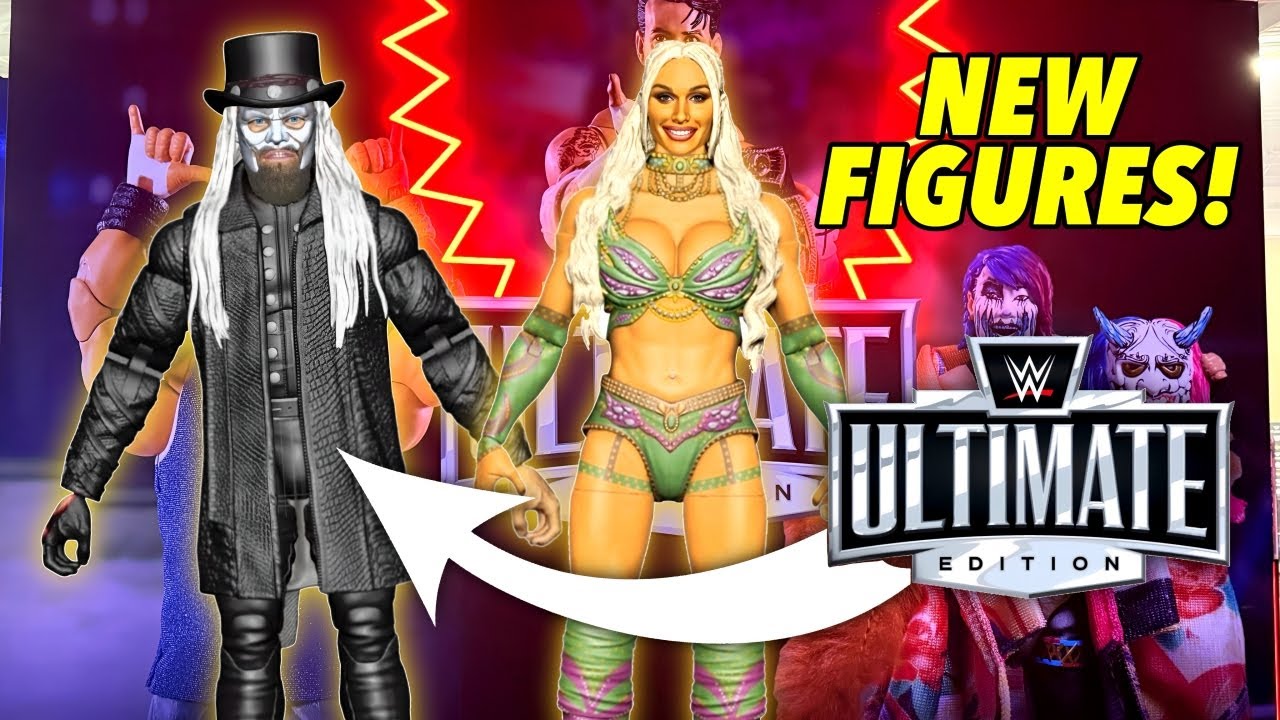 NEW WWE Ultimate Figures + MORE REVEALED! - YouTube