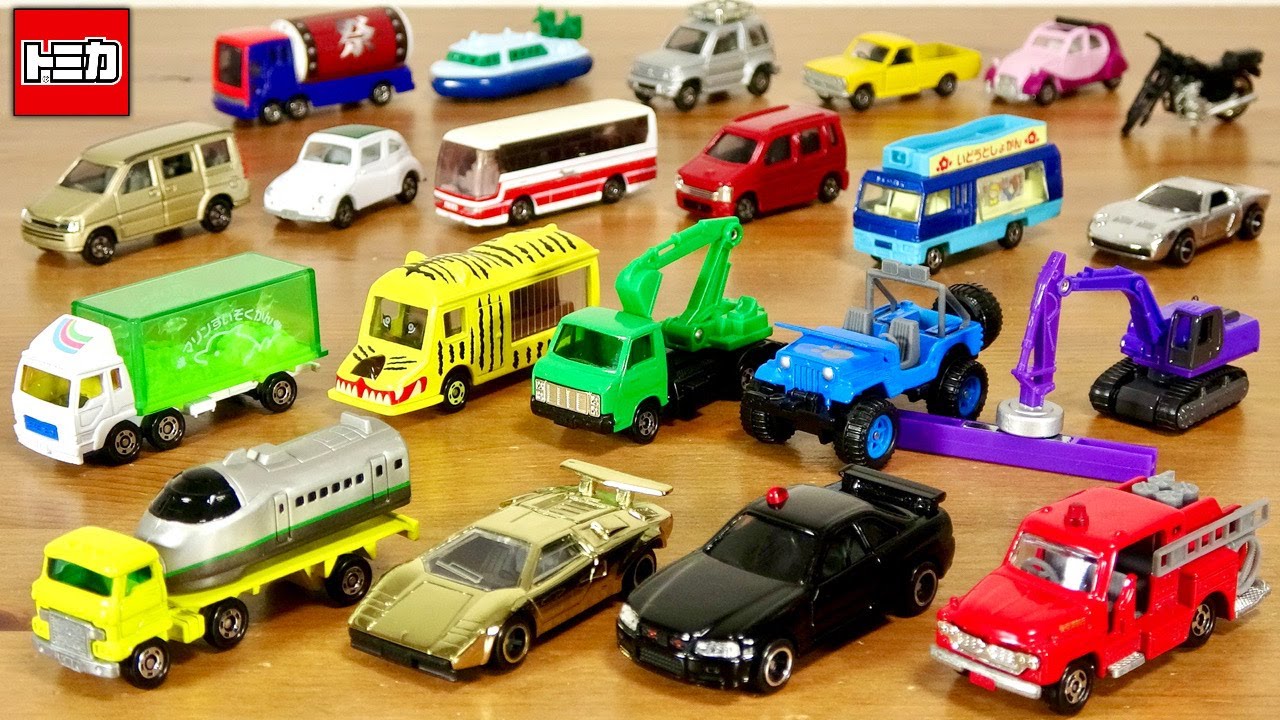 A gold-plated Countach and a bullet train trailer! Tomica Lottery