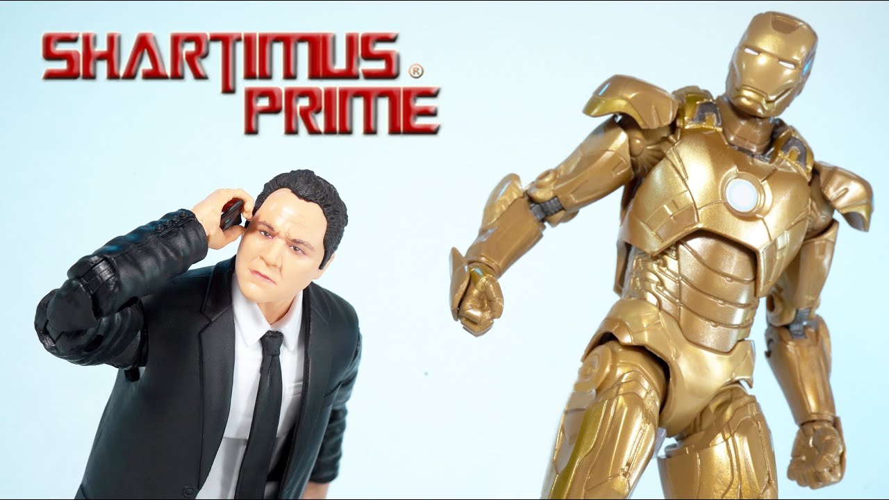 Marvel Legends Happy Hogan & Mark 21 Iron Man Infinity Saga Iron