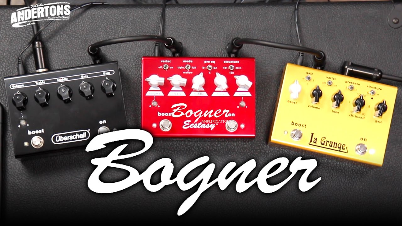 Bogner Drive Pedal Demo - La Grange vs Ecstasy vs Uberschall