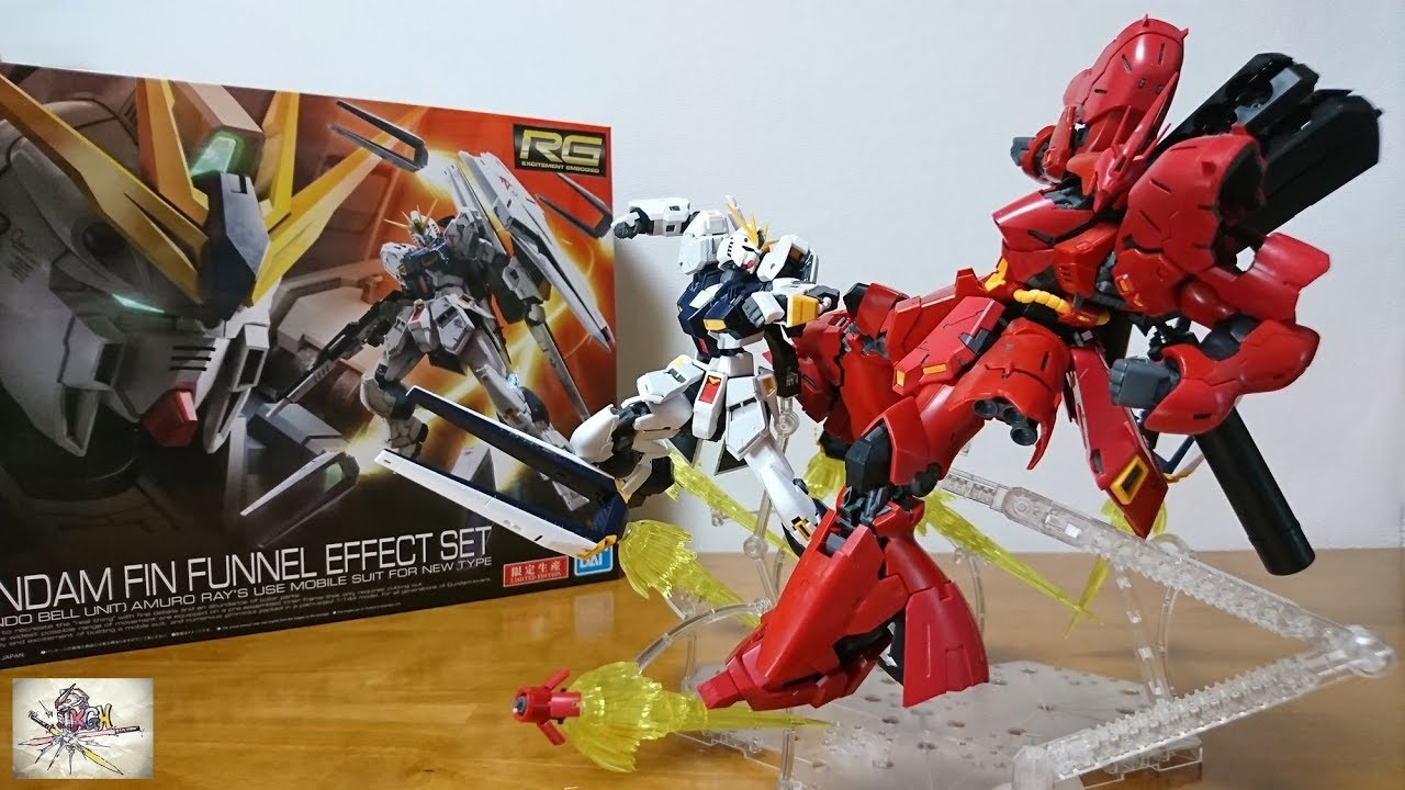 Effect parts make it even cooler! Can it be used on Sazabi?) RG 1