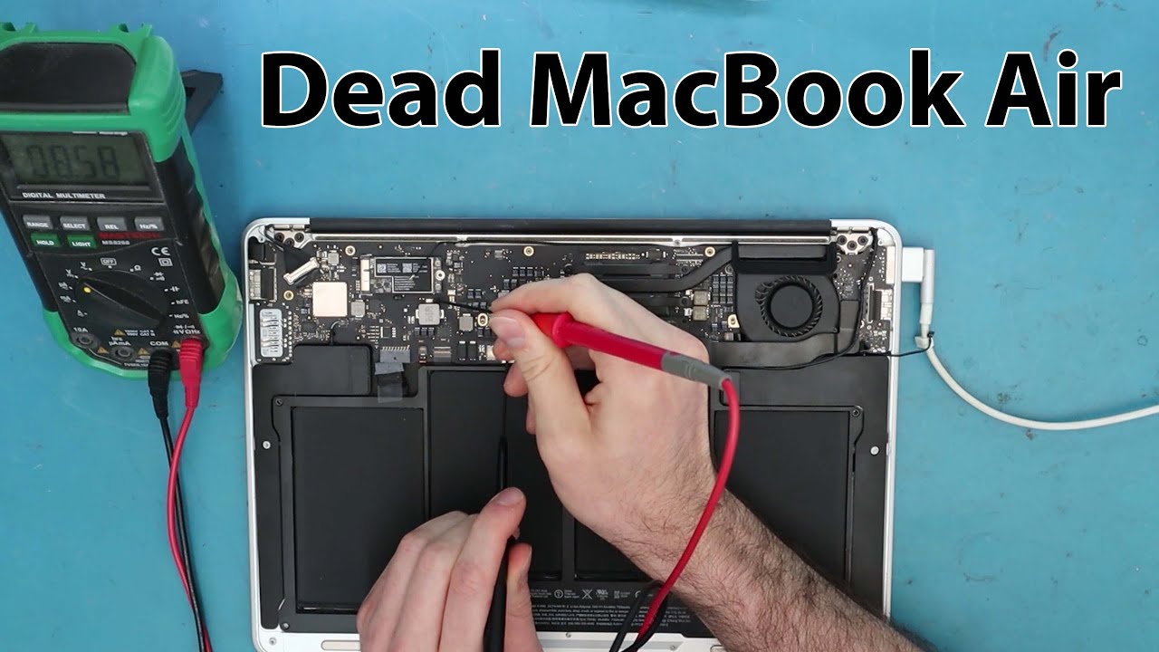 Troubleshooting and Fixing MacBook Air A1466 820-00165-A with