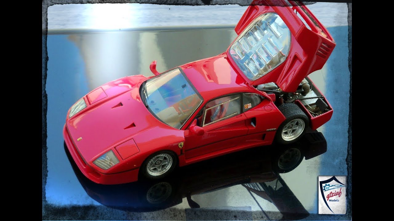 Ferrari F40 - Tamiya 1/24 - YouTube