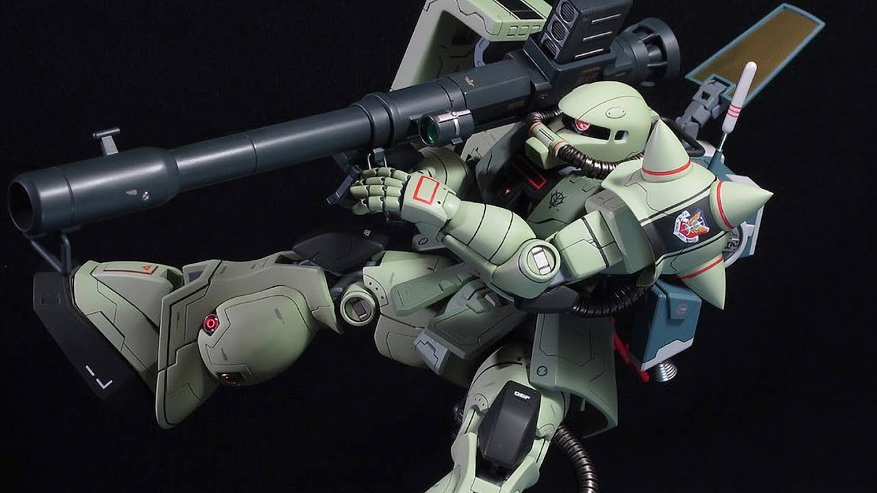 MG 1/100 MS-06F Zaku Minelayer - Custom Build(ザクマインレイヤー