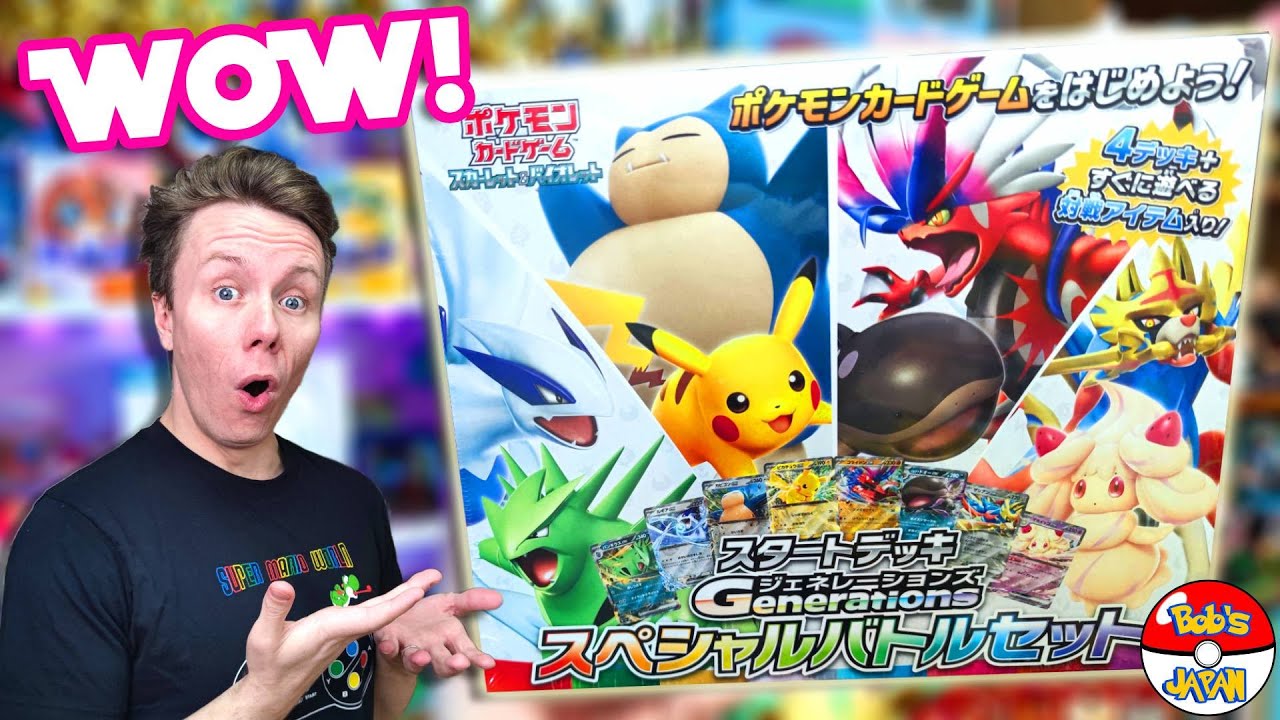 Pokémon Generations Special Battle Set Unboxing: 4 Epic Decks