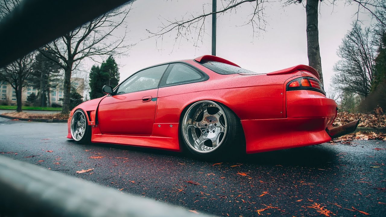 Enjoy a Gorgeous Red Nissan Silvia S14 in 4k - YouTube