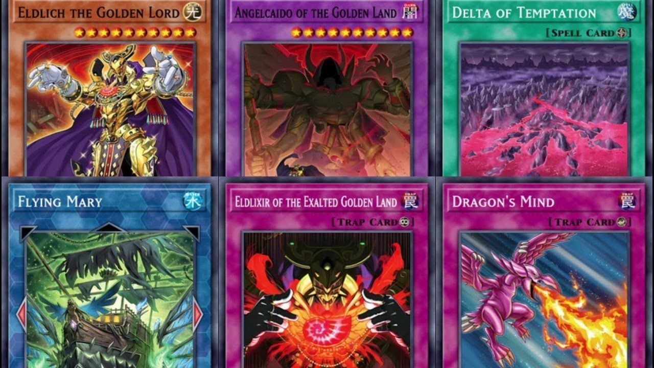 遊戯王ADS/YGOPRO】黄金郷のアンヘルカイド & 貴き黄金郷のエルド