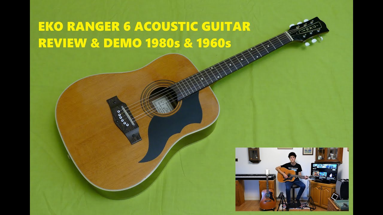 EKO RANGER 6 ACOUSTIC DREADNOUGHT GUITAR REVIEW & DEMO MADE IN