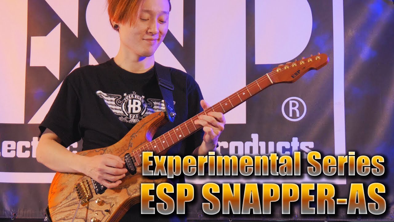 ESP Guitars: ESP Experimental Series SNAPPER-AS -Limited Edition