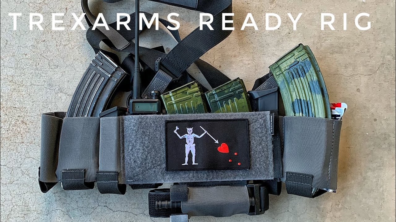 Quick Trex-Arms Ready Rig overview. (Its the new chest rig thing