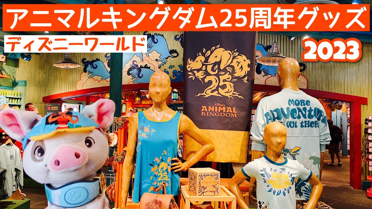 25周年🎉ディズニー・アニマルキングダム・アニバーサリー・グッズ