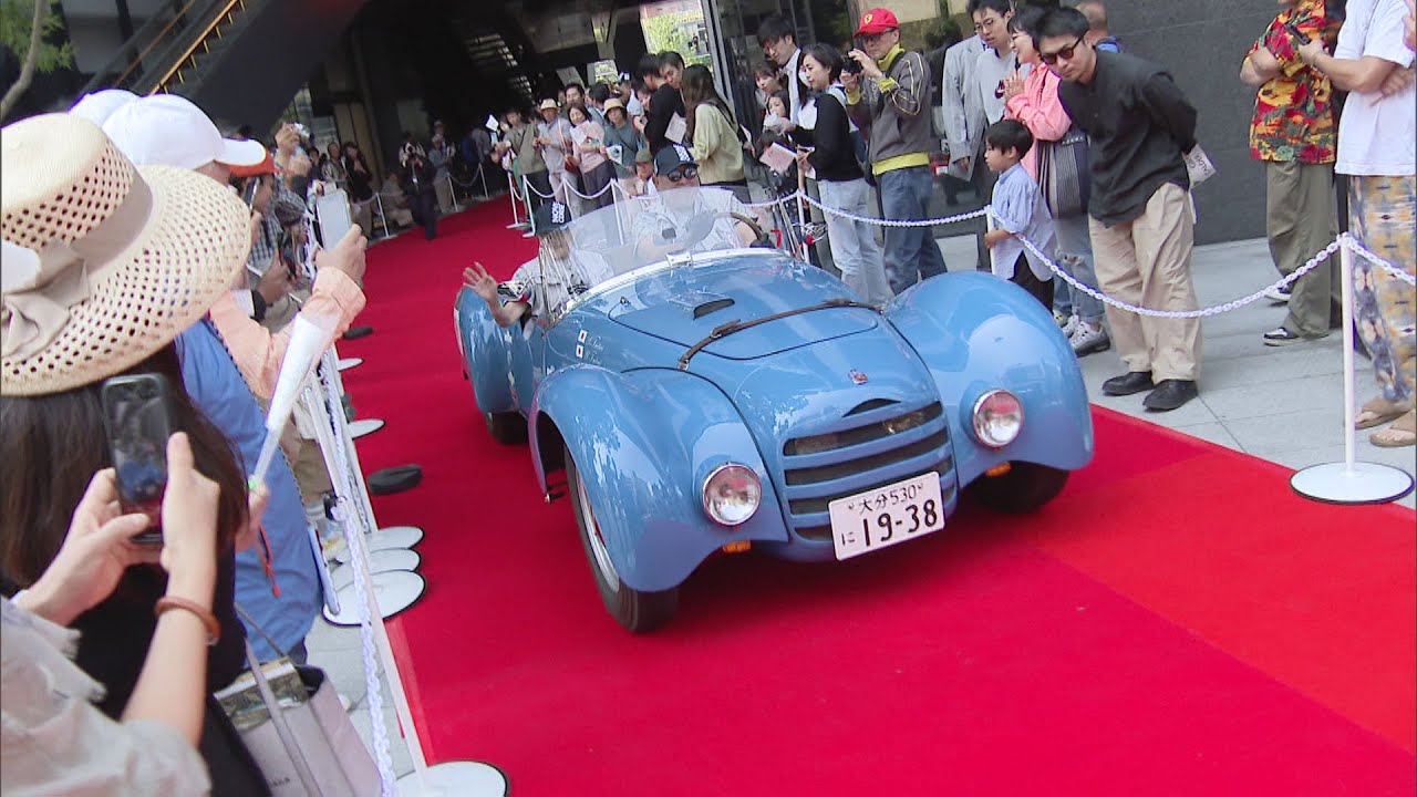 フェラーリやポルシェ”クラシックカー約60台が勢揃い 展示・レース