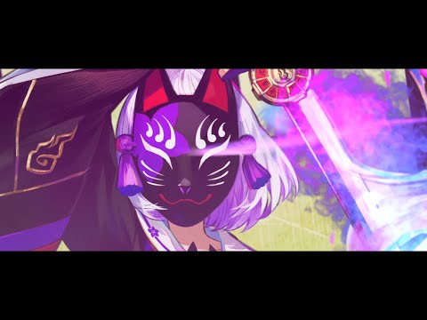 コンパス 公式】狐ヶ咲甘色（CV：花澤香菜）【ヒーロー紹介】 - YouTube