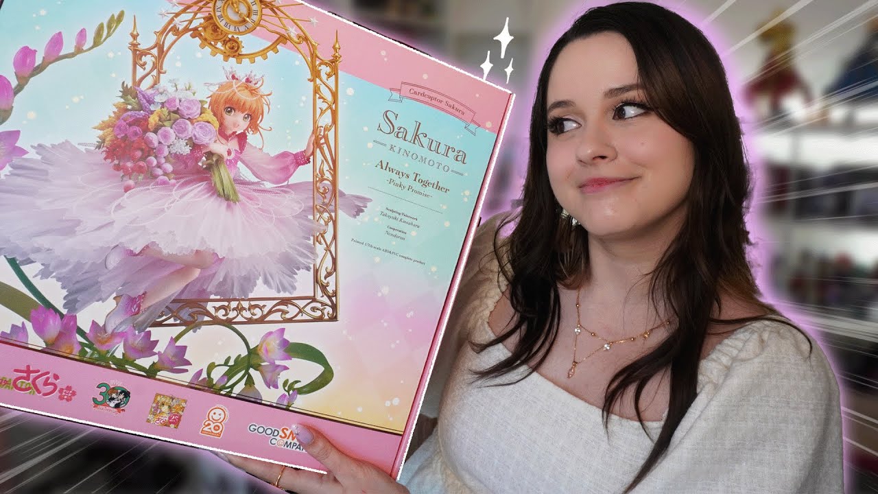 🌸unboxing the prettiest Sakura figure | Good Smile Company ~Pinky