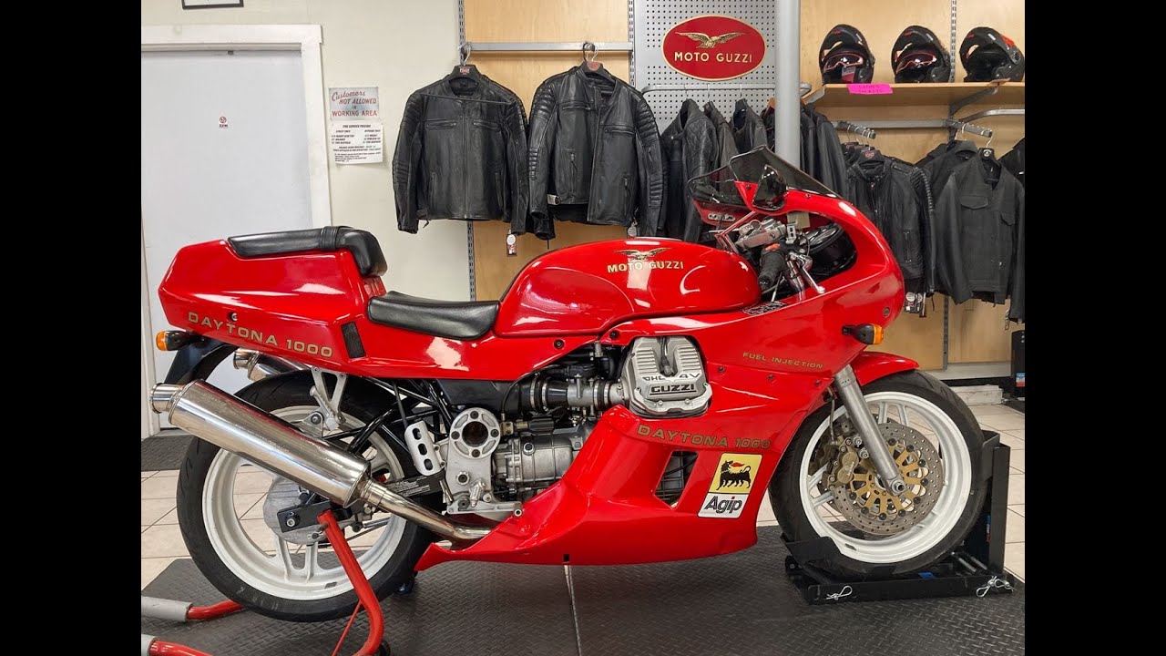 1993 Moto Guzzi Daytona 1000 Biposto – Iconic Motorbike Auctions