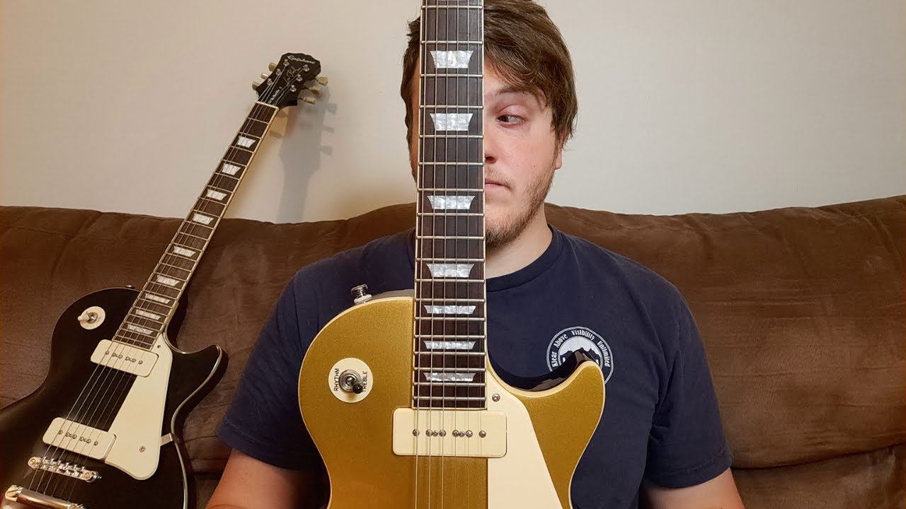 Epiphone 1956 Les Paul Gold Top Review & Demo - YouTube