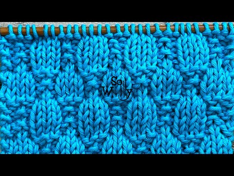 How to knit the Checker stitch (pretty on both sides and lays flat