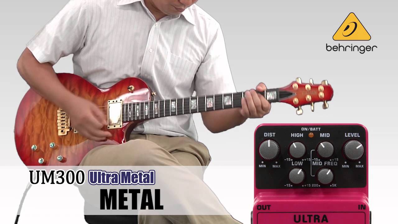 BEHRINGER ( ベリンガー ) UM300 Ultra Metal ディストーション 送料