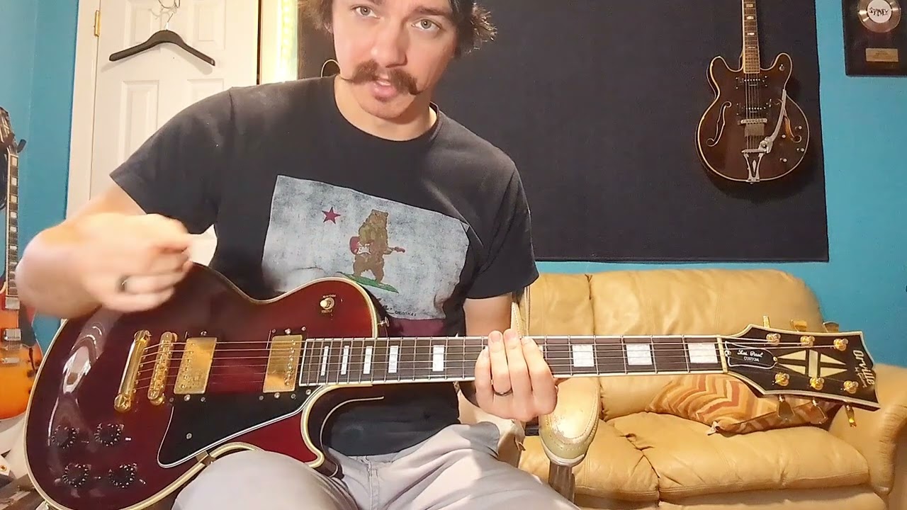 1989 Orville by Gibson Les Paul Custom - YouTube