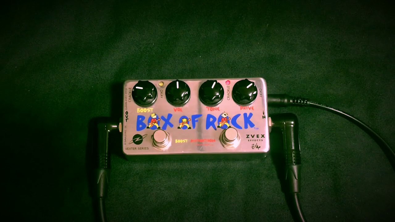 zvex distortion 】MARSHALL JTM45フルアップ Z.Vex Box Of Rock