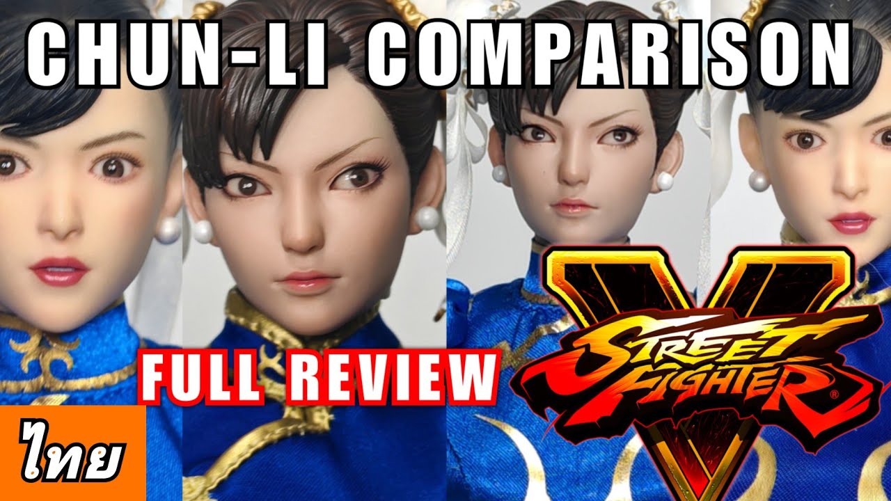 4K][TH] Chun-Li Street Fighter Comparison PLAY TOY P019 vs STAR