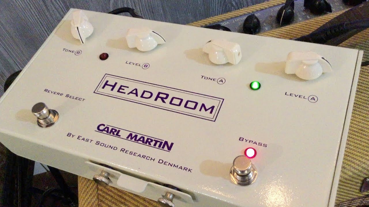 Carl Martin Headroom Spring Reverb - YouTube