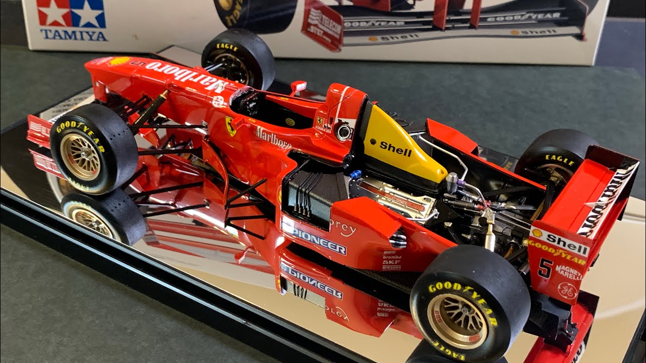 Ferrari f310b TAMIYA 1/20 f1 model kit - YouTube