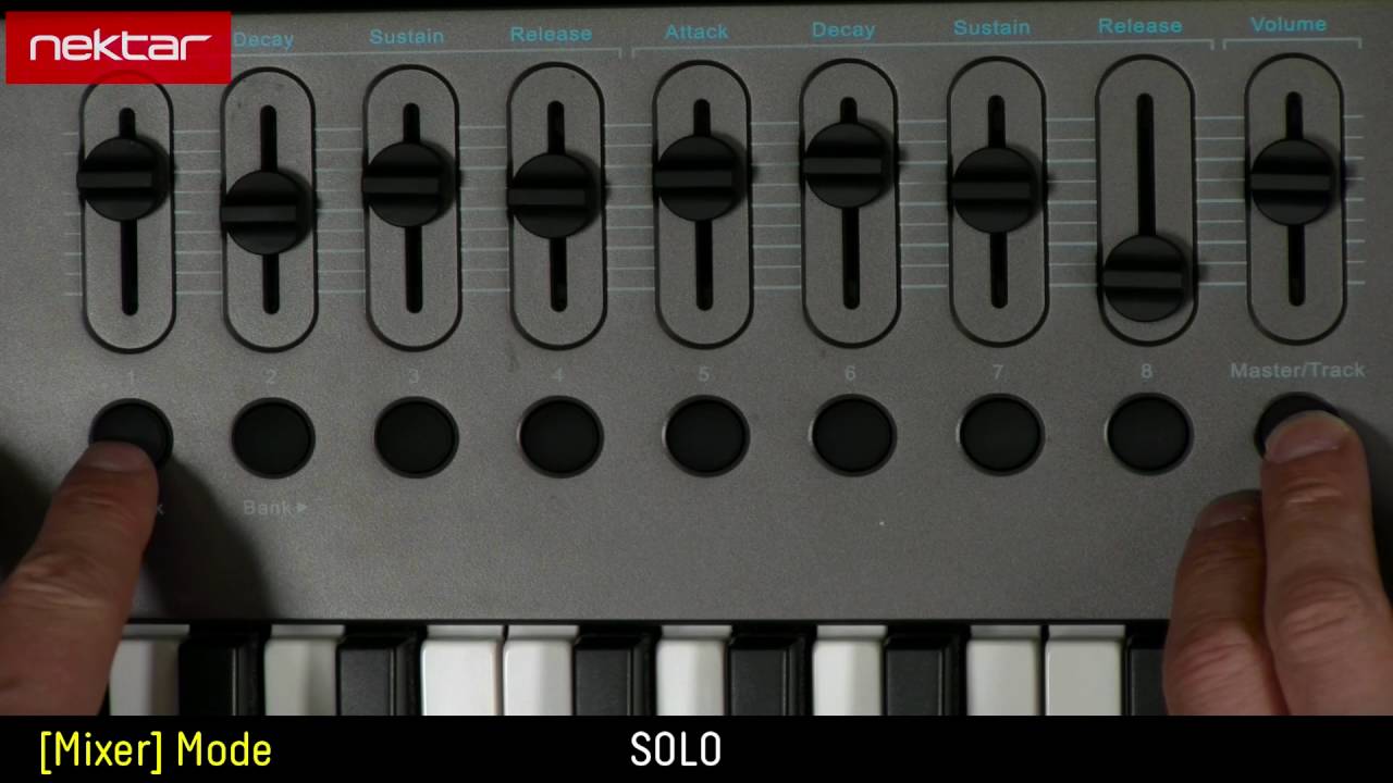 Nektar Impact LX49+ and LX61+ MIDI and DAW controller