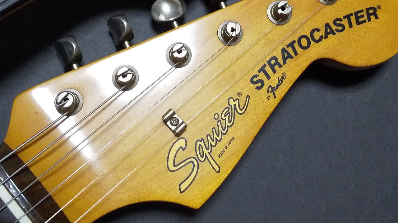 FENDER JAPAN時代のフジゲン製造期 JVシリアル Eシリアルについての
