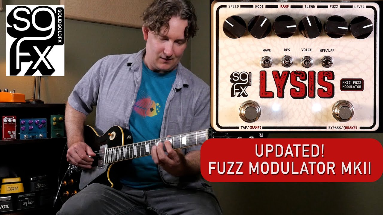 LYSIS MKII – Polyphonic Octave Fuzz Modulator | Okada-International