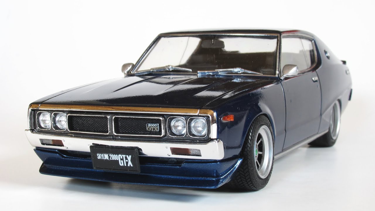 13 1/24 日産 スカイライン ケンメリ GT-X 製作記 / AOSHIMA 74