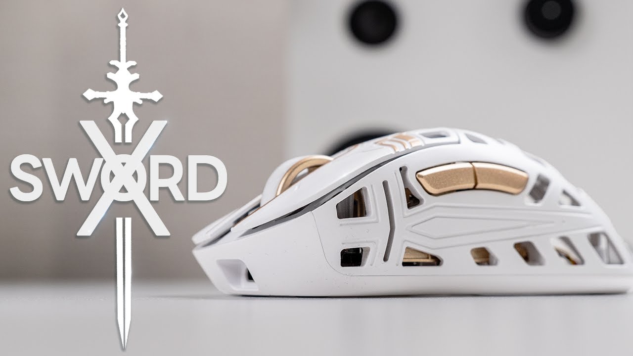 The pinnacle of metal ergonomic mice: WLMOUSE SWORD X - YouTube