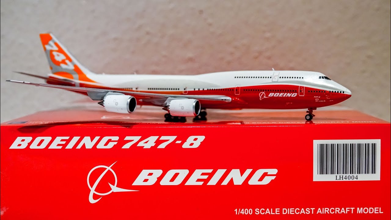 1:400 Pan Am / Pan American World Airways N748PA Boeing 747 - 8I