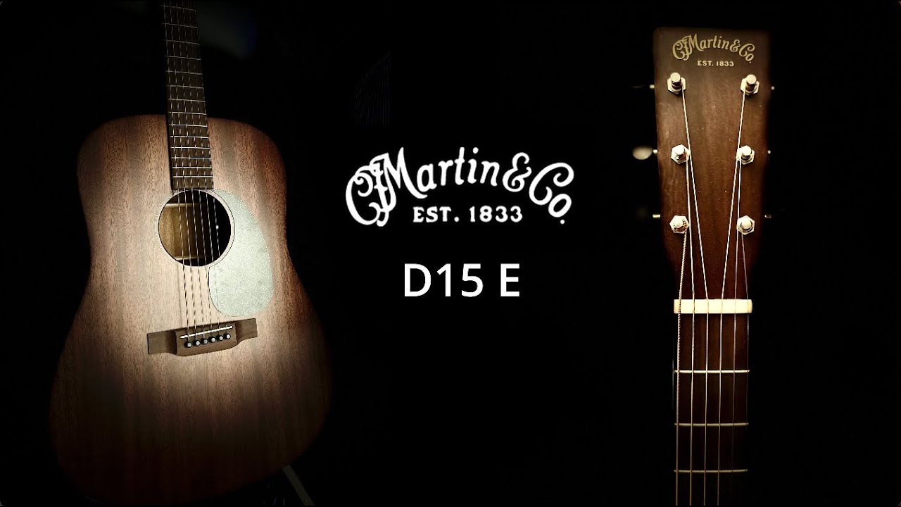 What a joy to play!! The Martin D15 E - YouTube