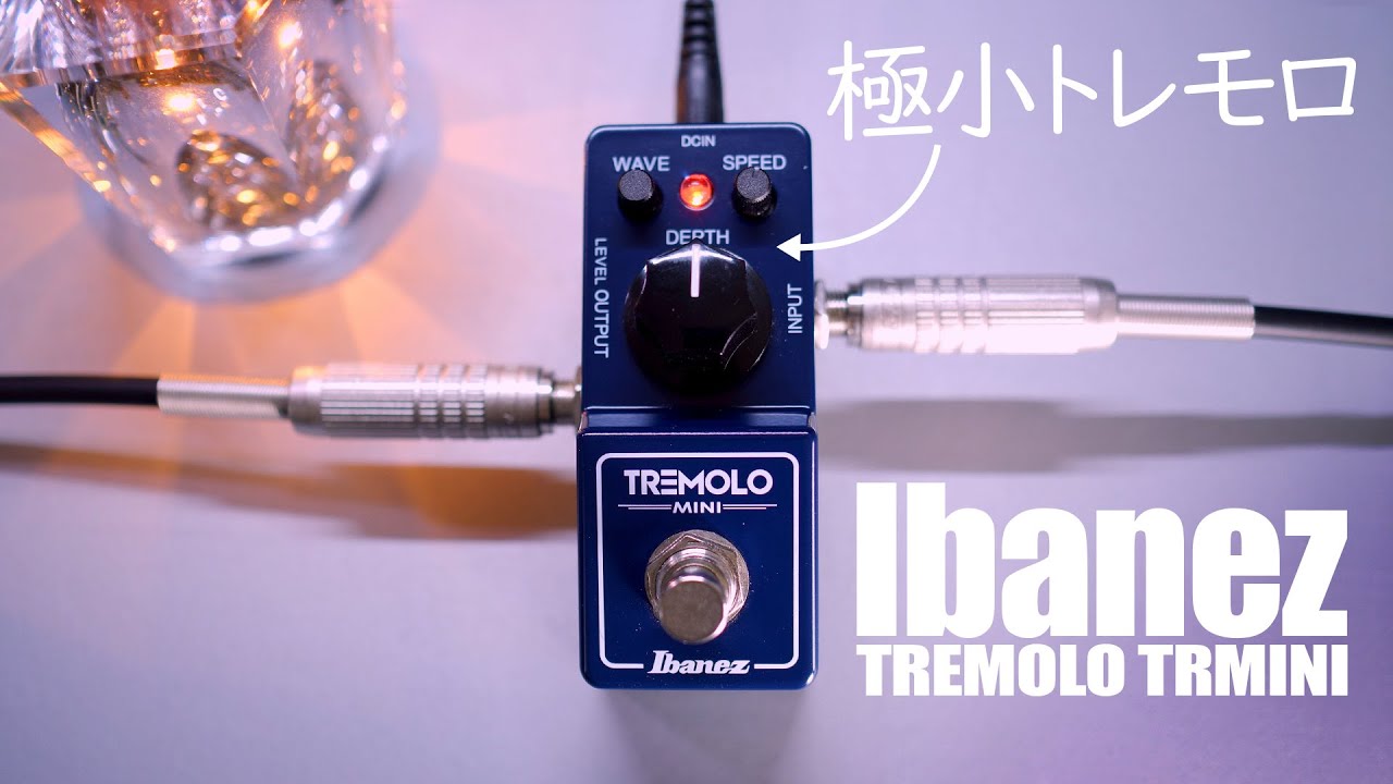 The Ultra-Small Ibanez Tremolo / Ibanez TRMINI TREMOLO - YouTube
