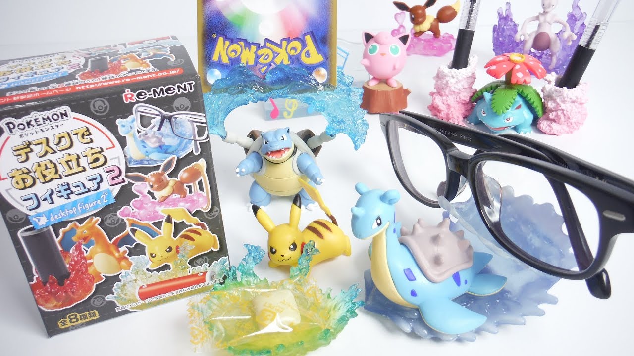 Pokemon Desktop Figure2 全8種 開封 ポケットモンスター デスクでお
