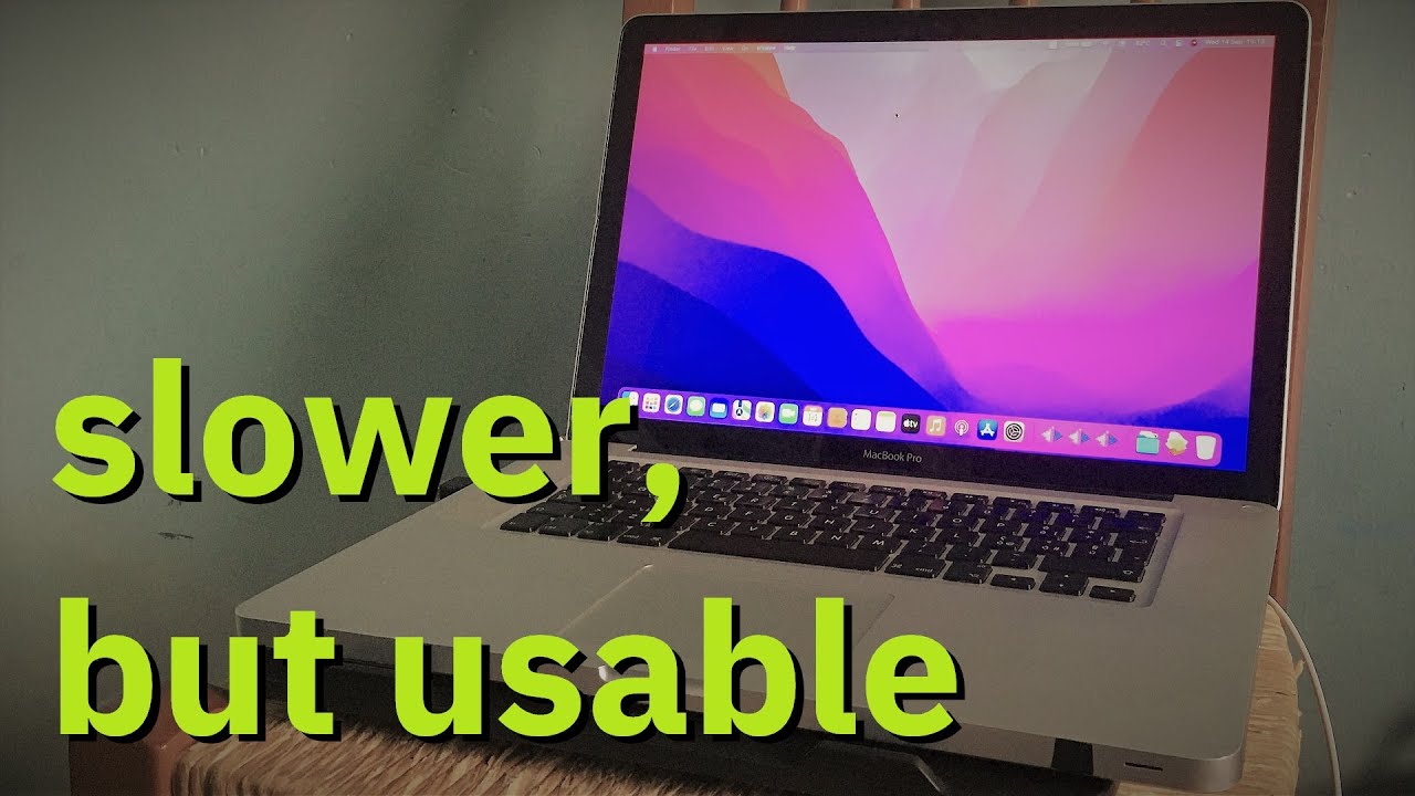 Adventures with macOS Monterey on 13-year-old MacBook - YouTube