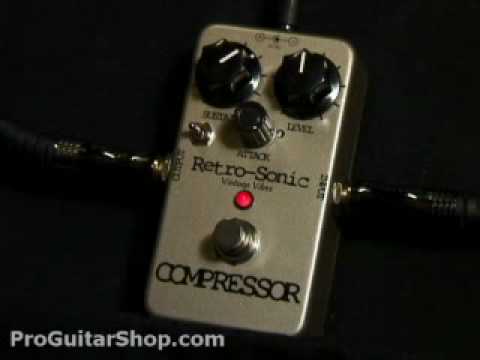 Retro Sonic Compressor Pedal Ver.2 - YouTube