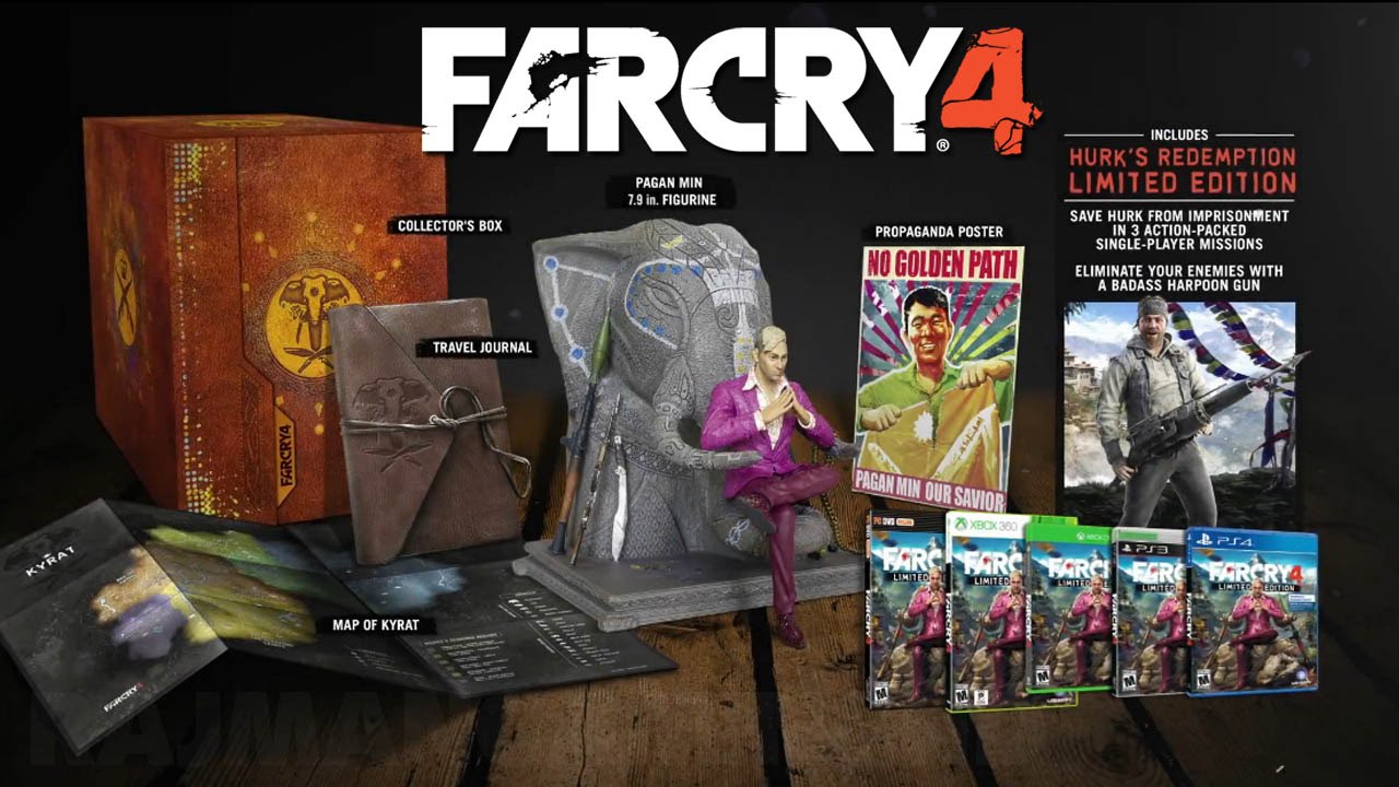 Far Cry 4 - Unboxing the Kyrat Collectors Edition [1080p] TRUE-HD