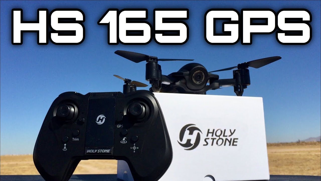 Foldable 1080p 5G Wifi FPV GPS Drone HOLYSTONE HS 165 - YouTube
