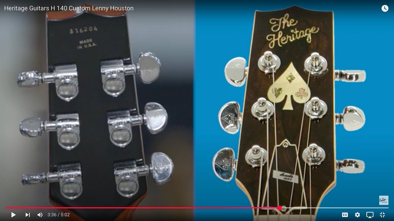 1987 The Heritage H-140 - Cherry Sunburst / GuitarPoint Maintal