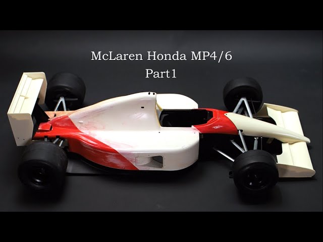 McLaren MP4/6 PART1 prologue [ 1/12 scale TAMIYA ] I'll take it
